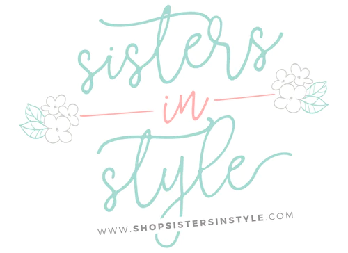 The original Sisters in Style logo that the Frederick, MD storefront kept.