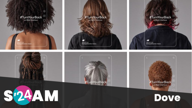 Dove’s #TurnYourBack anti-beauty filter campaign.
