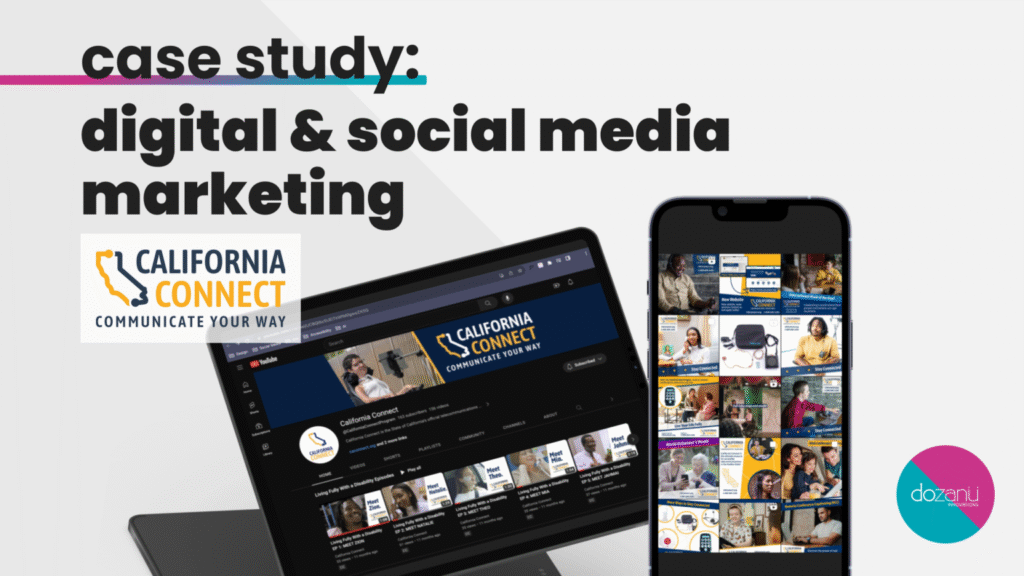 A case study banner for California Connect.