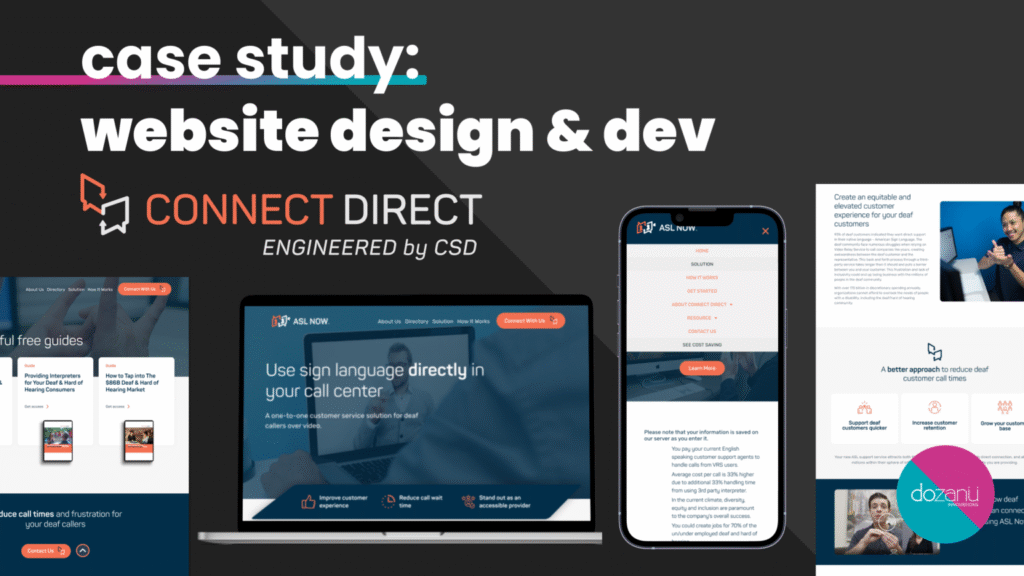 A case study banner for Connect Direct.